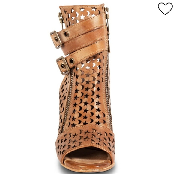 Freebird Teresa Bootie Tan Leather Women’s Size 12 - Picture 2 of 10